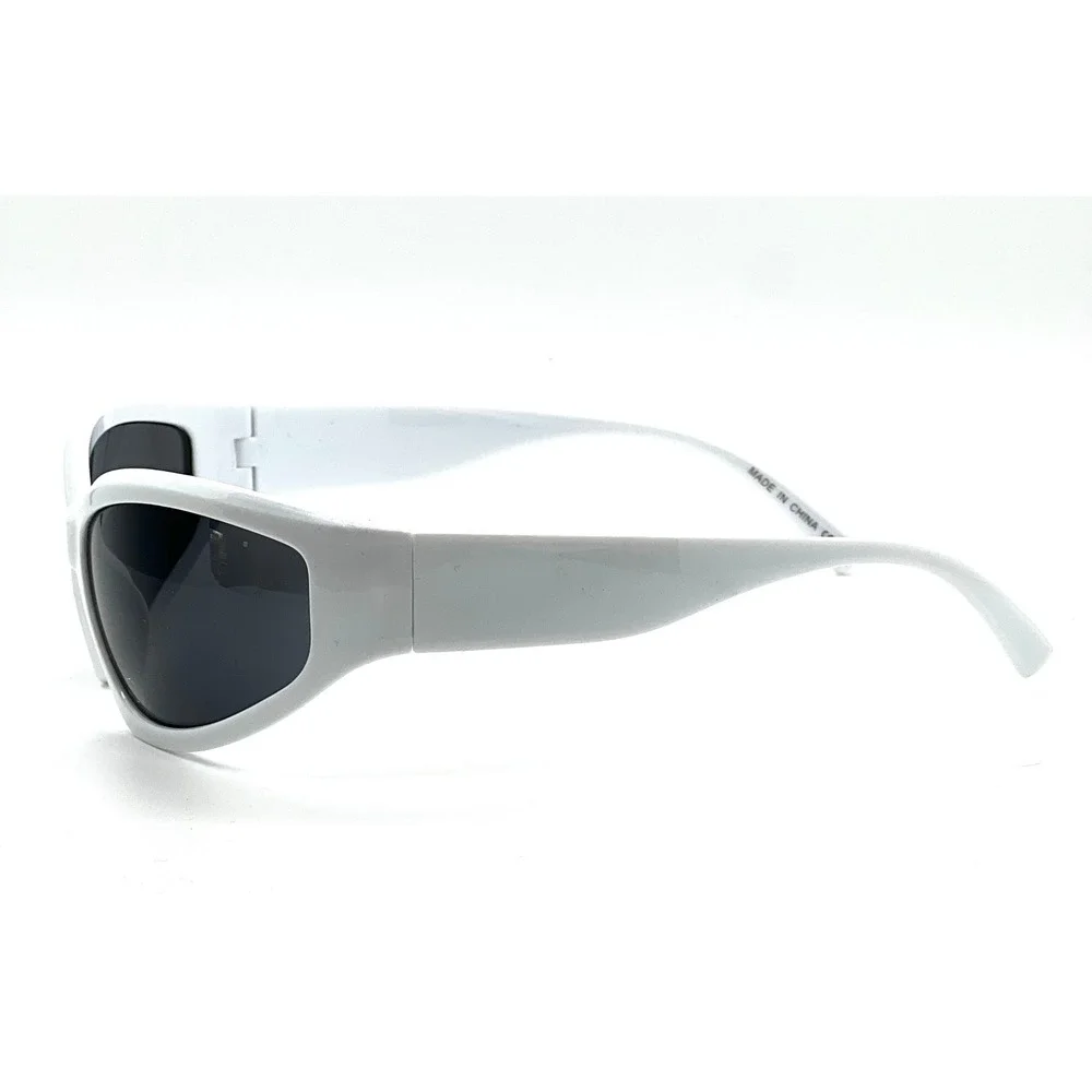 Women Men Sunglasses Fashion Shield Retro Luxury‎ Style Outdoor White Frame New
